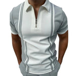 T-shirt Polo Bloc de Couleur
