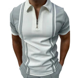 T-shirt Polo Bloc de Couleur
