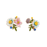 Boucles d'oreilles fleur de marguerite