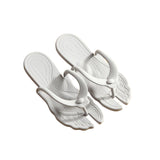 Pantoufles en plastique pliables