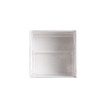 Boîte de rangement transparente anti-poussière fixée au mur