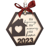 Nouvelle décoration de maison de Noël