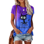 T-shirt Chat Alphabétique