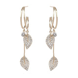 Boucles D'oreilles Fringe Leaf, Boucles D'oreilles "Fille de la mer"