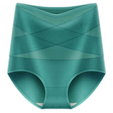 Culotte en coton à taille haute