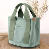 Sac Fourre-tout En Toile Multi-poches Daily Purse