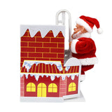 Père Noël grimpant électrique