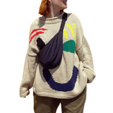 Pulls en tricot Happy Sunday Feel Good