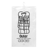 Sacs de rangement sous vide suspendus