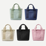 Sac Fourre-tout En Toile Multi-poches Daily Purse
