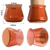 Protecteurs de sol pour pieds de chaise (4 pièces)