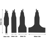 Grattoir de scie alternative 4PCS