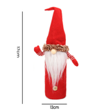 Bouteille de Vin de Noël