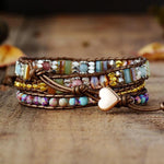 Bracelet enveloppant de protection du cœur impérial