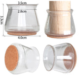 Protecteurs de sol pour pieds de chaise (4 pièces)