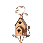 Décoration de nichoir de jardin en métal créatif