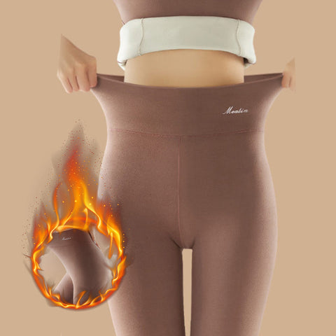 Pantalon Thermique en Velours Épaissi