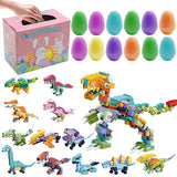 12pcs jouets à remonter oeufs de pâques préremplis