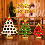 Mini Ensemble d’Arbre de Noël en Bois de Bricolage