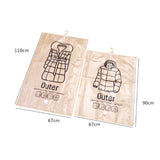 Sacs de rangement sous vide suspendus