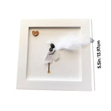 Cadeau de sympathie d’art en verre de mer