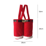 Sac de bonbons de poche pour pantalons de Noël