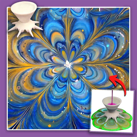 Peinture Coulant Tasse Fendue