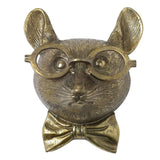 Pendentif en résine tête d'animal