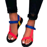 Sandales plates d'été à la mode simple