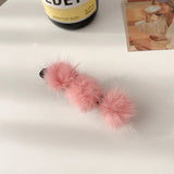 Clip de Bec de Canard en Boule de Poils