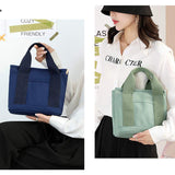 Sac Fourre-tout En Toile Multi-poches Daily Purse