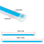 Bande LED dynamique pour capot de voiture