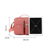 Sac à bandoulière décontracté en nylon imperméable pour femmes