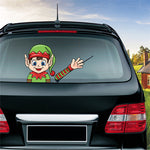 Autocollant d'essuie-glace de voiture de Noël