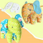 Modèle de décoration d'éléphants