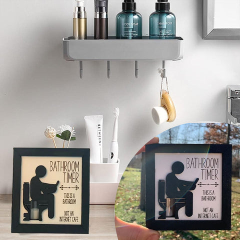 Minuterie de salle de bain - Cadeau amusant🚽
