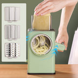 Circulaire multifonctionnelle de ménage de cuisine de coupe-légumes de tambour