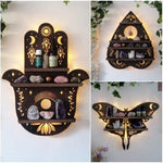 Support en cristal pour lampe Luna Moth