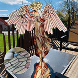 Pendentif ange élégant