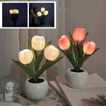Lampe de table LED de Tulip Veilleuse Fleurie