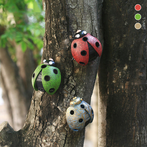 Ornement Lampe Coccinelle