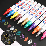 Stylo de peinture pour pneus imperméable à l'eau