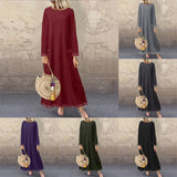 Robe en molleton de dentelle