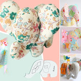 Modèle de décoration d'éléphants