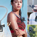 Support de cou en U pour caméras de sport