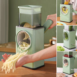 Circulaire multifonctionnelle de ménage de cuisine de coupe-légumes de tambour