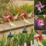 Lampe éolienne solaire de jardin étanche