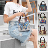 Sac en Toile Coquille Brodée