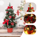 Mini décoration d'arbre de Noël de bureau