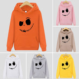 Sweat à Capuche Halloween Smiley pour Homme